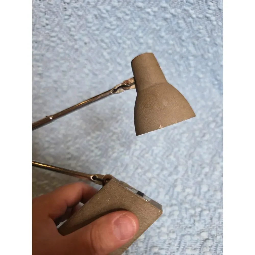 Vintage TENSOR Articulating Mini DESK LAMP‎ 1960s New York USA B3